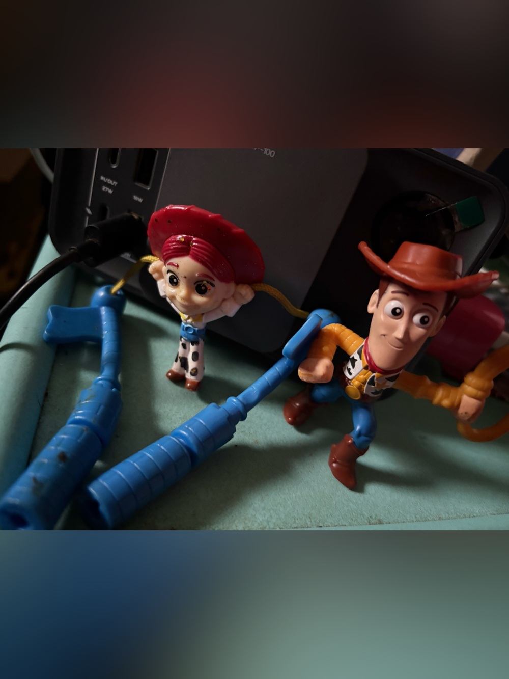 Disney Pixar Toy Story Figures-Sheriff Woody and Jessie